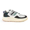 Eytys Jet Turbo Teal White Black Sneakers In White