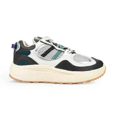 Eytys Jet Turbo Teal White Black Sneakers
