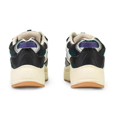 Eytys Jet Turbo Teal White Black Sneakers In Multi