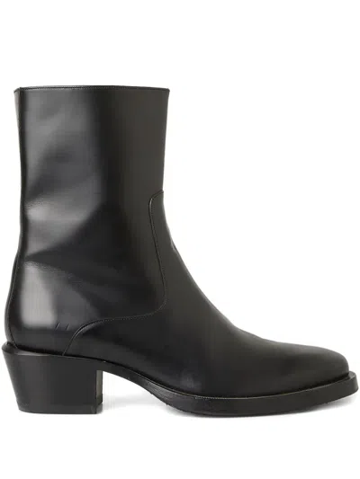Eytys Leather Boots In Black