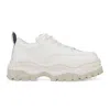 Eytys Light Blue Angel Patent Sneakers In White