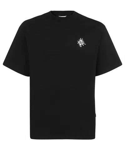 Eytys Logo Cotton T-shirt In Black