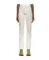 Eytys Logo Slim Jeans In White
