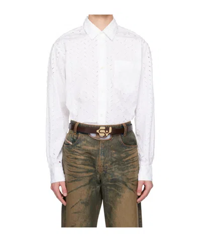 Eytys Long Sleeve Shirt In White