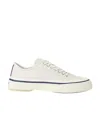 Eytys Low-top Lace-up Sneakers In White
