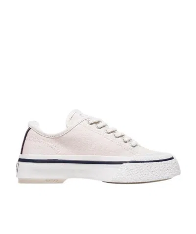Eytys Low-top Lace-up Sneakers In White