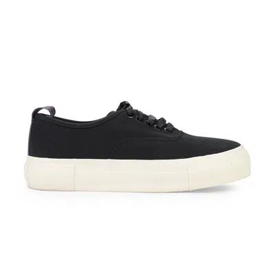 Eytys Mother Canvas Black White Sneakers