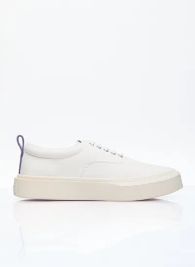 Eytys Mother Ii Canvas Sneakers In White