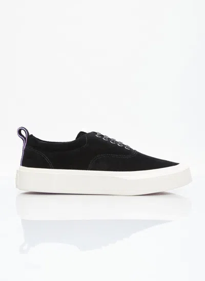 Eytys Mother Ii Suede Sneakers In Black