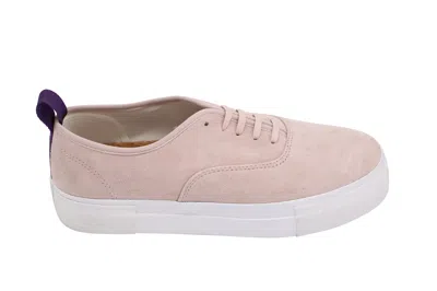 Eytys Mother Sneakers In Pink Suede In Beige