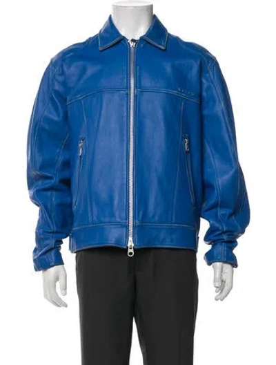 Pre-owned Eytys Moto Jacket In Blue
