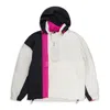 Eytys Mullen Color Block Shell Ski Jacket In White