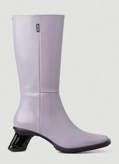 Eytys Nova Heeled Boots In Purple