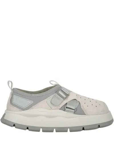 Eytys Oasis Suede Sneakers In Nude