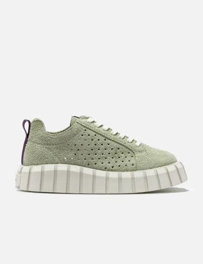 Eytys Odessa Suede Sneakers In Green