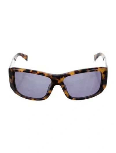 Pre-owned Eytys Oversize Tinted Sunglasses In Brown