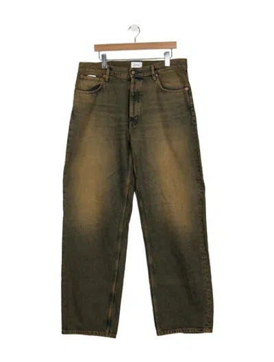 Pre-owned Eytys Relaxed Fit Jeans In Green