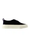 Eytys Suede Upper Rubber Sole Pull Tab Sneaker In Multi