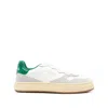 Eytys Leather Panelled Sneakers In White