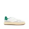 Eytys Leather Panelled Sneakers In White