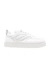 Eytys Sidney Panelled Sneakers In White