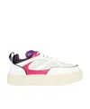 Eytys Sidney Leather Sneakers In White