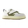 Eytys Sidney Panelled Sneakers In White