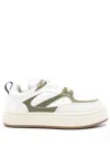 Eytys Sidney Panelled Sneakers In White