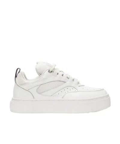 Eytys Sidney Panelled Sneakers In White