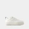 Eytys Sidney Calf Leather Sneakers In White