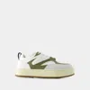 Eytys Sidney Panelled Sneakers In White