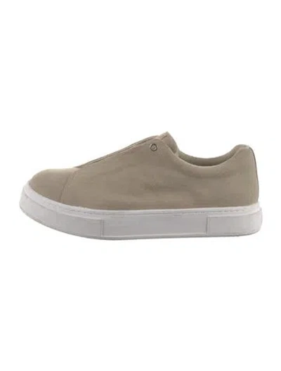 Pre-owned Eytys Suede Sneakers In Gray