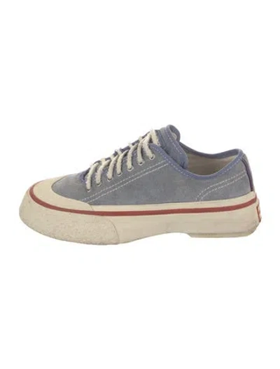 Pre-owned Eytys Suede Sneakers In Neutral