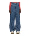 Eytys Titan Rupture Wide-leg Jeans In Blue