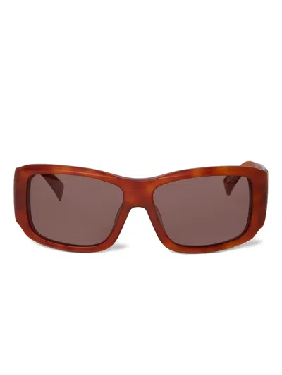 Eytys Tortoiseshell-effect Sunglasses In Orange