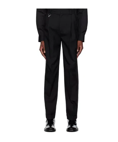 Eytys Trinity Tuxedo High-waist Trousers In Black