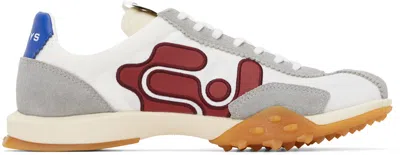 EYTYS WHITE & GRAY EROS SNEAKERS