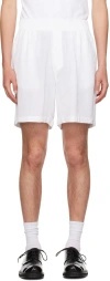 Eytys White Aniara Shorts In White