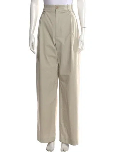 Pre-owned Eytys Wide Leg Pants In Neutral