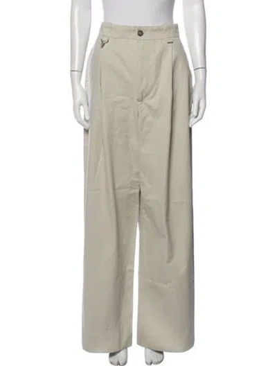 Pre-owned Eytys Wide Leg Pants In Neutrals