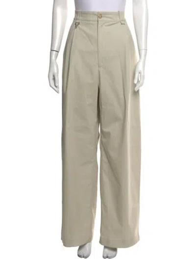 Pre-owned Eytys Wide Leg Pants In Neutrals