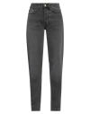 Eytys Woman Jeans Black Size 28w-32l Cotton In Black