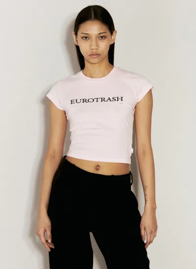 Eytys Zion Eurotrash T-shirt In Pink