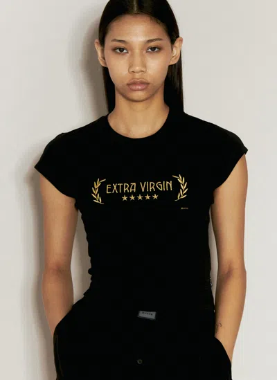 Eytys Zion Extra Virgin T-shirt In Black
