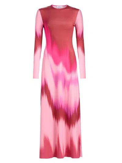 Eywasouls Malibu Women's Sam Ikat-inspired Maxi Dress In Multi