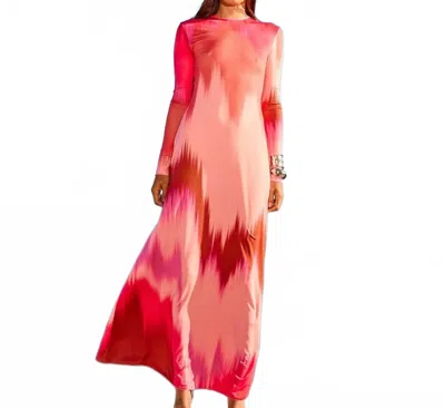 Eywasouls Sam Maxi Dress In Red