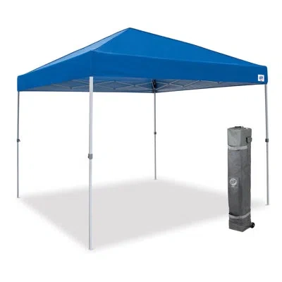 E-z Up Patriot Technology 10 Ft. W X 10 Ft. D Steel Pop-up Canopy