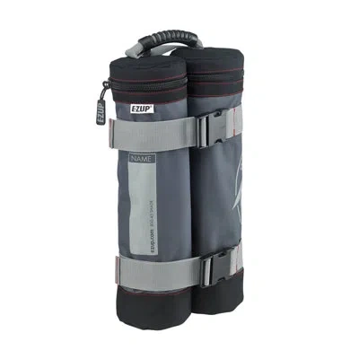 E-z Up Professional Weight Storage Bag In Gray