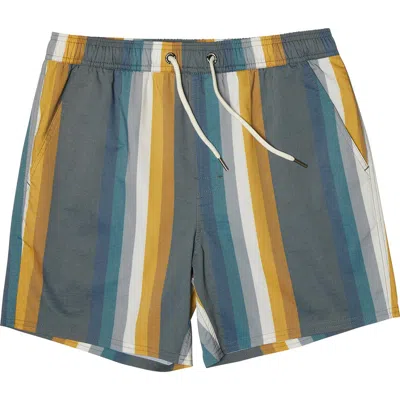 Ezekiel Canter Stripe Swim Shorts