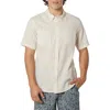 Ezekiel Harbor Short Sleeve Button-down Shirt In Bone